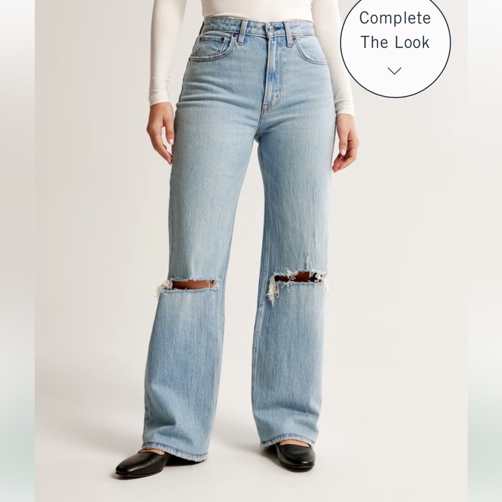 The 90s Relaxed Jean High Rise